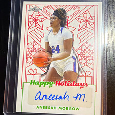 Leaf 2023 Holiday Packs Aneesah Morrow Auto BA-AM3 LSU Tigers NCAA Basketball picture
