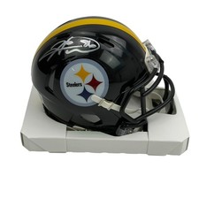 Autographed/Signed Hines Ward Pittsburgh Steelers Mini Helmet Beckett B picture