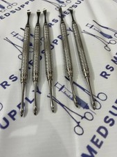 Hu-Friedy # 9 Periosteal Elevators Molt Double End Lot of 5 PCS picture