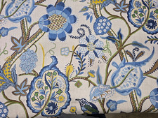 Thibaut - Windsor - Color Blue & Yellow - 1.75 yards picture