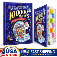 100000 Whys Kids Science Encyclopedia English STEM Learning Book Paperback picture