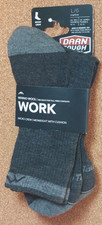 Darn Tough Men's Fred Tuttle Micro Crew Midweight Work Socks L (10-12) Gravel picture