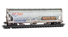 N Scale Micro-Trains MTL #094 44 094 KCS CP RAIL 3-Bay Covered Hopper Weathered picture