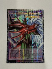 Yugioh Favorite Hero Flame Wingman MAMO-EN005 Grandmaster Rare 096/100 picture