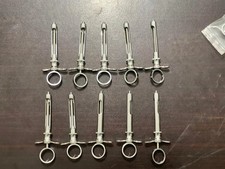Lot of 10 Hu-Friedy CW Style Dental Anesthetic Aspirating 1.8ml Syringe SYRCW picture