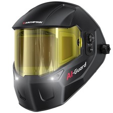 ARCCAPTAIN Intelligent Auto-Shade Welding Helmet True Color 180° Panoramic LED picture