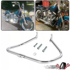 Highway Engine Guard Crash Bar Chrome For 2000-17 Harley Heritage Softail FatBoy picture
