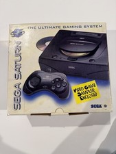SEGA Saturn Console w/Controller Cables Game & Box US Version MK-80000  picture