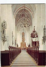 Postcard Interior Aarhus Cathedral Denmark picture