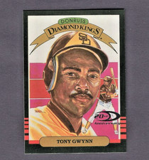 2001 DONRUSS DIAMOND KINGS REPRINTS MISSING SERIAL NUMBER RARE #12 TONY GWYNN picture