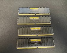 LOT OF 4 - Corsair Vengeance LPX 16GB 4x4GB DDR4 2666MHz CL16 CMK16GX4M4A2666C16 picture