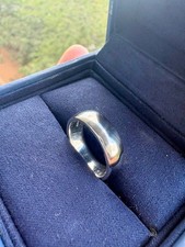 Tiffany & Co. Platinum PT950 Men's Forever Wedding Band 6mm Size 7, Polished picture
