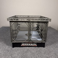 WWE Mattel Wrekkin’ Steel Cage Ring Playset Breakable Cage No Door Cutouts 2010 picture