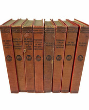 Antique Lot of 1925 Robert Louis Stevenson Books 6.75” some have loose binding picture