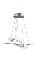 ET2 Contemporary Lighting SATURN II LED Ring Light fixture E22655-11MS BRAND NEW picture