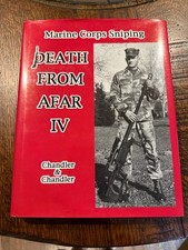 CARLOS HATHCOCK SIGNED Death From Afar IV + RARE LONG RANGE STICKER BECKETT BAS picture