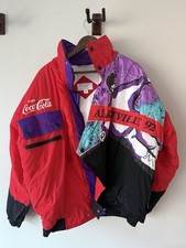 RARE Vintage 1992 Albertville Coca-Cola Olympics SKI Jacket Size XL picture