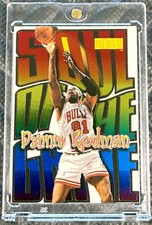 1998-99 SkyBox Premium #5 SG Dennis Rodman Soul of the Game Excellent Shape picture