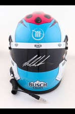 Ross Chastain Signed W COA Full size Helmet Busch Light NASCAR Helmet picture