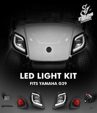 STEELENG-'METEOR' ALL-LED Light Kit for YAMAHA G29(DRIVE) Golf Cart 2007-2016 picture