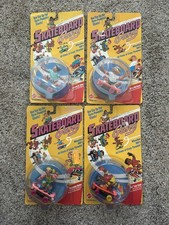 Vintage 1986 Skateboard Gang lot of 4 Mattel action Figure NIP sealed retro mint picture