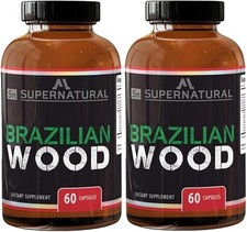 Brazilian - Wood | Capsules for Men | Vitamins Supplement | 120 Capsules picture