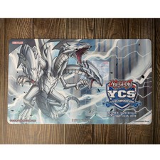 YuGiOh Playmat Blue-Eyes White Dragon TCG CCG Table Pad Trading Card Game Mat picture