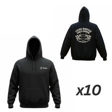 Lot of 10 NWT Harley-Davidson Men's Black Hoodie 3XL Pocono Motorcycle picture