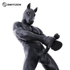 Smitizen Lifelike Black Silicone Horse Pants Monster Suit for Halloween Cosplay picture