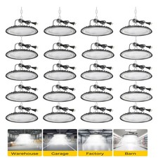 500W UFO LED High Bay Light Industrial Warehouse Factory Shop Bay Lighting 20PCS picture