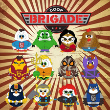 Variety Coop squad toy: The Brigade Coops- Bag of 12, plus Golden/Silver chance picture