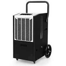 163 Pints Commercial Dehumidifier Heavy Duty Dehumidifier w/ Pump & Drain Hose picture