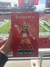 🟥🟨George Kittle 10 Year Club Bobblehead SF 49ers SGA 9/27/26 🟥🟨 picture