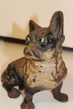 Antique French Bulldog Doorstop picture