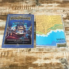 AD&D Adventure Module FR1 Waterdeep and the North WITH MAP - TSR 9213 picture