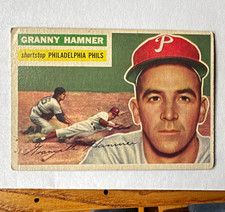 Topps 1956 Topps #197 Granny Hamner Philadelphia Phillies MLB Card, Base picture
