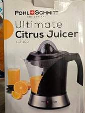 Pohl Schmitt CJ-100 Electric Citrus Juicer 100W 1L Detachable Black/Silver picture