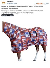 HILASON Horse Fly Sheet picture