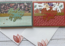 Stampin' Up Card Kit - AUTUMN OPULENCE - All Inclusive Set of 4 Cards picture