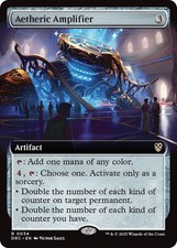 Aetheric Amplifier (Extended Art) #34 (NM) Commander: Aetherdrift (DRC) MTG picture