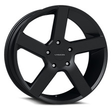 Vision Street-Designs 472 Switchback 24x9.5 6x139.7 +30 Satin Black Wheel Rim picture