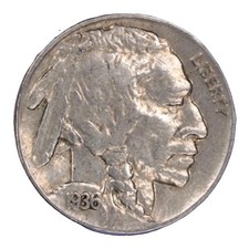 1936-P Buffalo Nickel “Full Horn” FAST SHIPPING picture