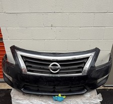 2013-2015 Nissan Altima Sedan Front Bumper Assembly Grille Black picture