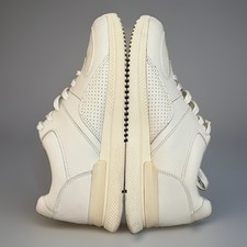 Everlane Full Grain Leather Sneakers Men’s 11 Ivory Off White Classic Retro picture