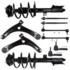 10x Front Shock Struts Sway Bar Suspension Kit For 2007-17 Jeep Compass Patriot picture