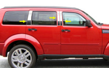 For 2008-2015 Dodge Nitro 6PC Stainless Steel Chrome Pillar Post Trim picture