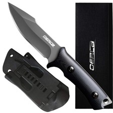 Fixed Blade Knife, Full Tang 420HC Stainless Steel Camping Knife, Outdoor EDC... picture