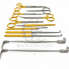 New 11PCs Set General Surgery Orthopedic Instruments German Stainless Steel picture
