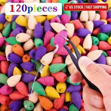 120Pcs Backflow Incense Cones Natural Mixed Scents Waterfall Fragrance USA Stock picture