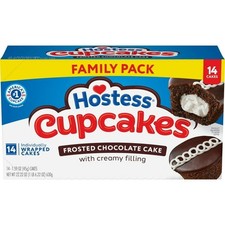 Hostess Cupcakes, Chocolate Snack Cakes, 22.22 oz Box (14 Ct.) picture